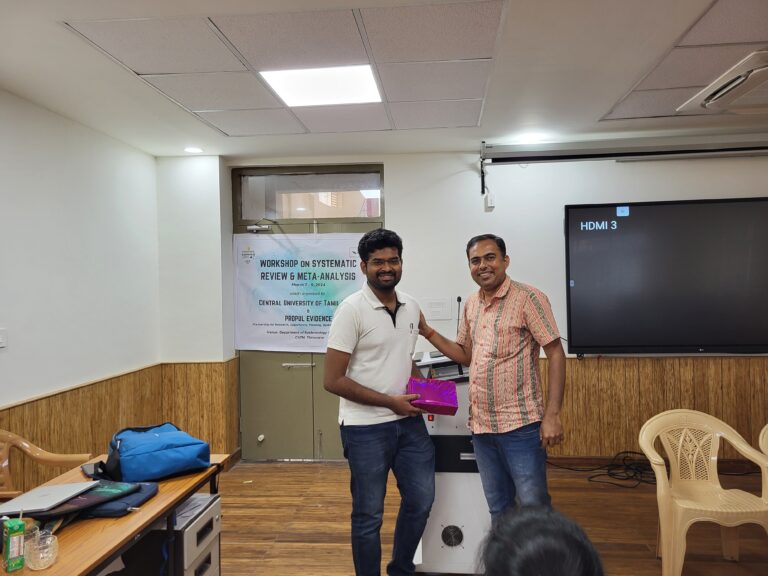 Systematic Review and Meta-Analysis Workshop at CUTN