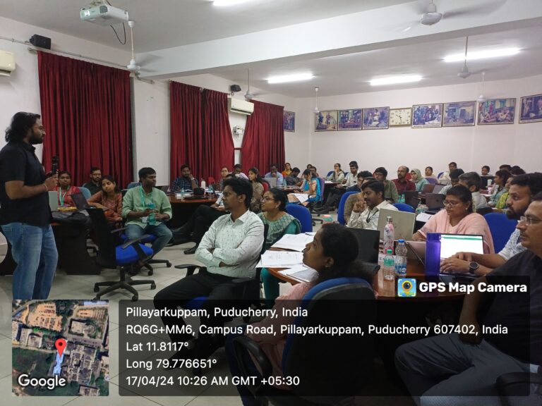 Systematic Review Workshop partnering with MGMCRI, IPHA and IAPSM Puducherry6